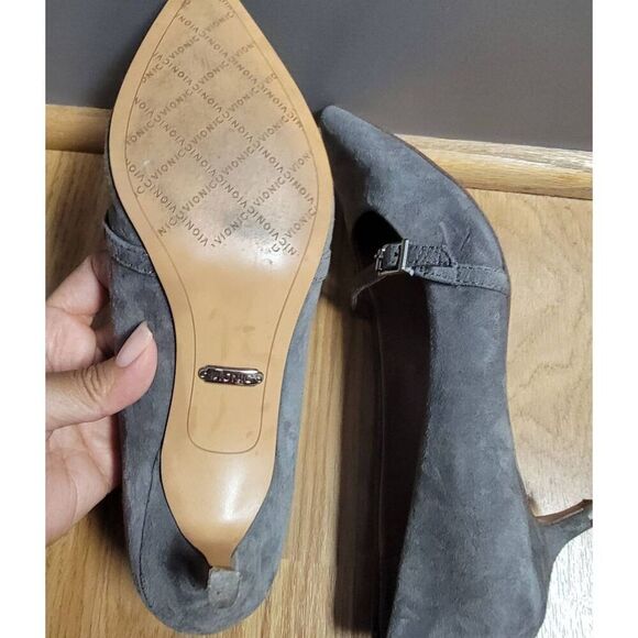 Vionic Kit Minnie Grey Suede Pump 6.5 - Picture 9 of 9